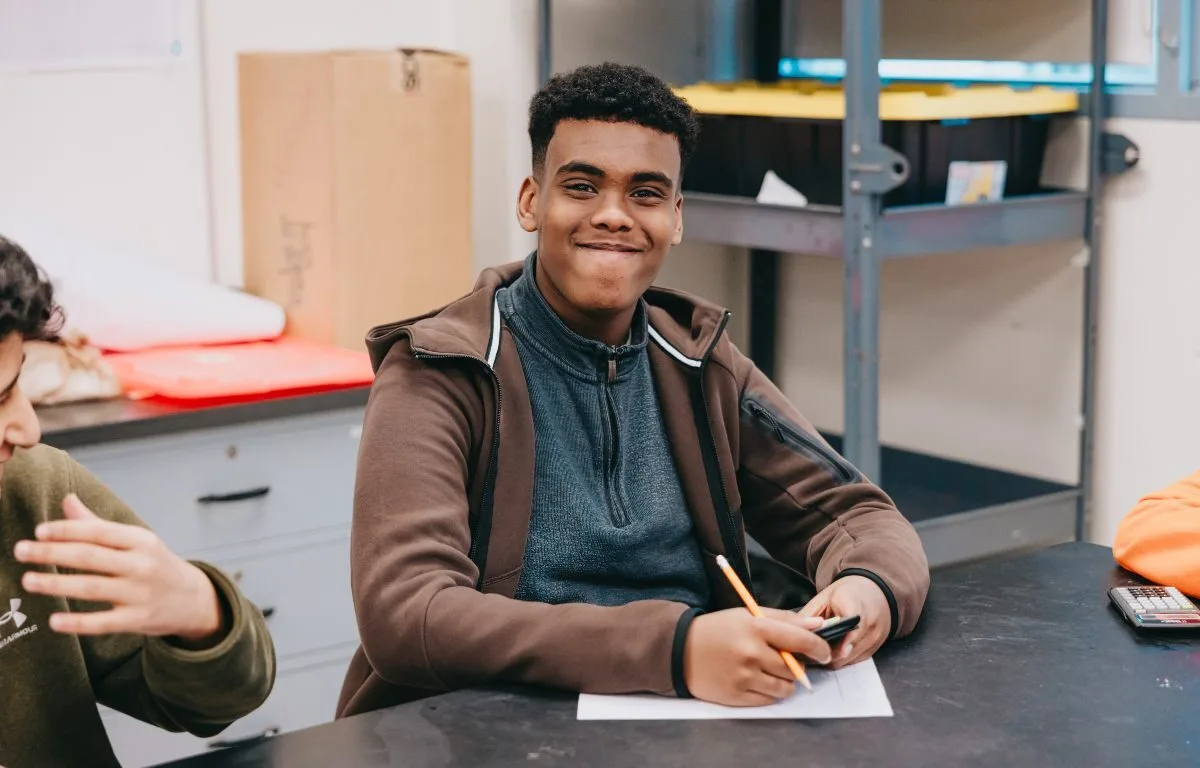 Mathers-Student Smiling